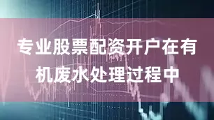专业股票配资开户在有机废水处理过程中