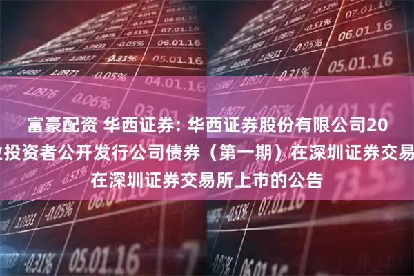 富豪配资 华西证券: 华西证券股份有限公司2026年面向专业投资者公开发行公司债券（第一期）在深圳证券交易所上市的公告
