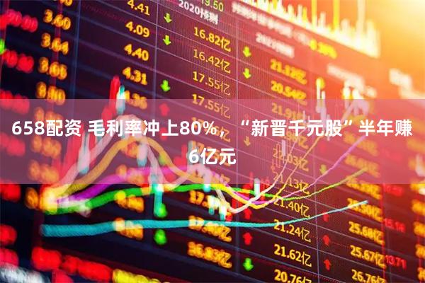 658配资 毛利率冲上80%，“新晋千元股”半年赚6亿元